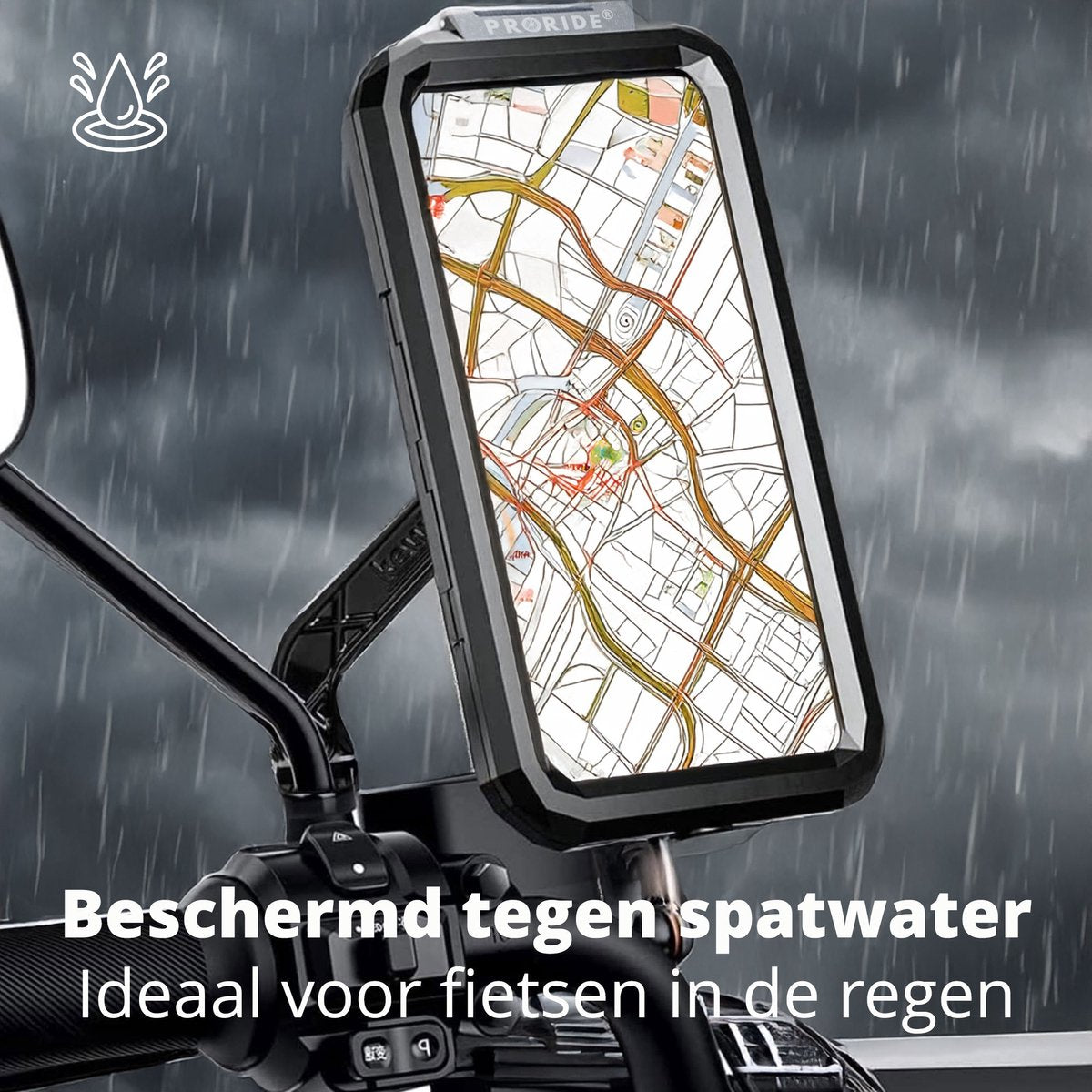 Proride Waterdichte Telefoonhouder I 360° Draaibaar