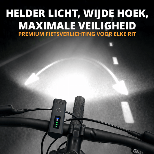 LED Fietsverlichting Set Proride – USB Oplaadbaar & Waterdicht - Proride
