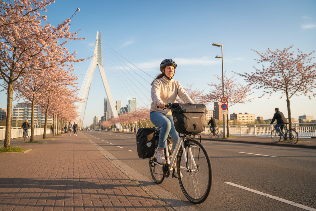 Waterdichte fietstas voor de stad: Waarom elke fietser er één nodig heeft