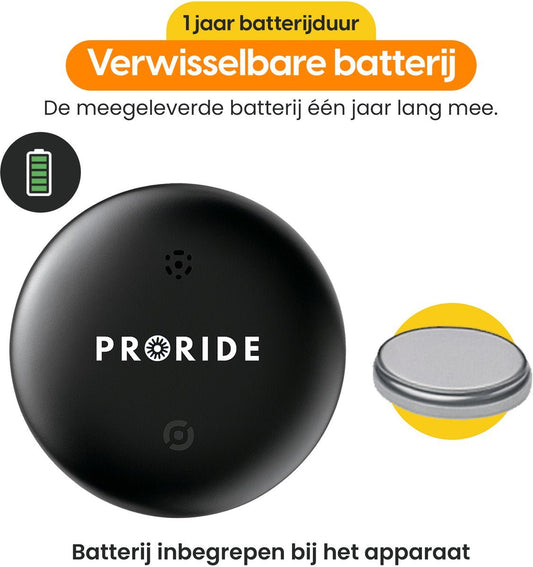 Proride® Tracker Dual 2 stuks - Smarttag - GPS Tracker - Proride