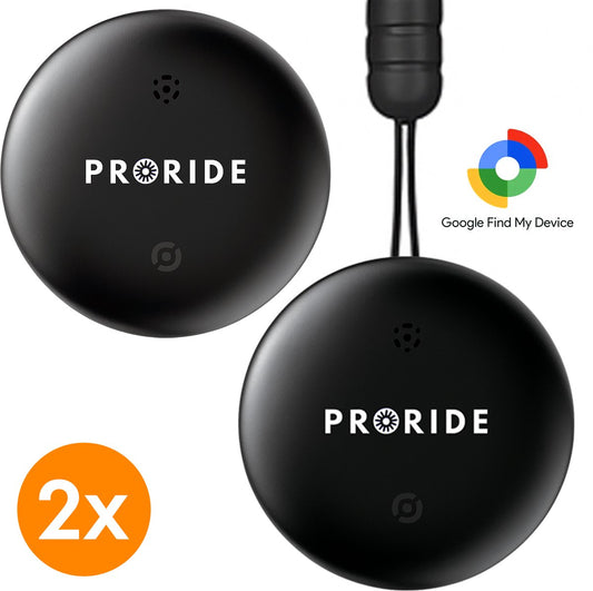 Proride Smart Tag voor Android I Compact, slim en altijd verbonden I 2 stuks