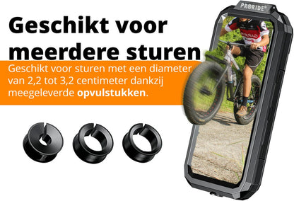 Proride Waterdichte Telefoonhouder I 360° Draaibaar