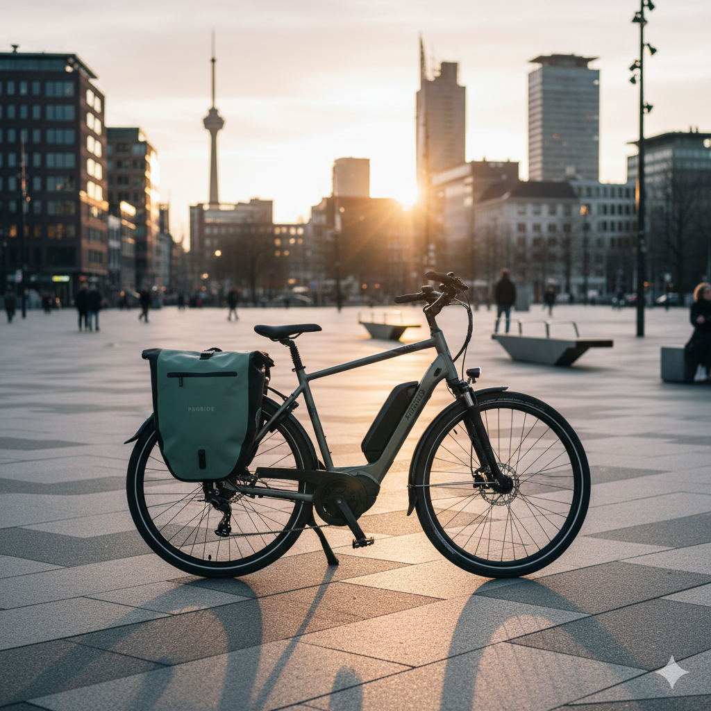 Proride Enkele Fietstas I Elke dag droog op pad I Groen
