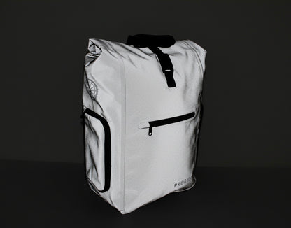 Proride 3-in-1 Fietstas I Rugzak I 25L I Waterdicht I Reflecterend Grijs
