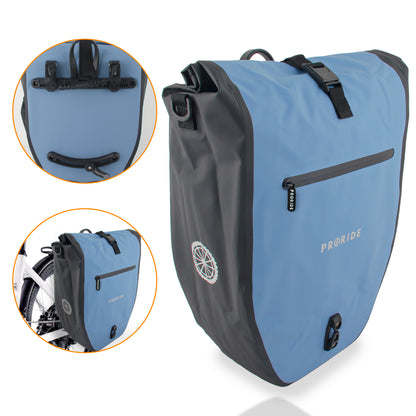 Proride Enkele Fietstas I Elke dag droog op pad I Blauw